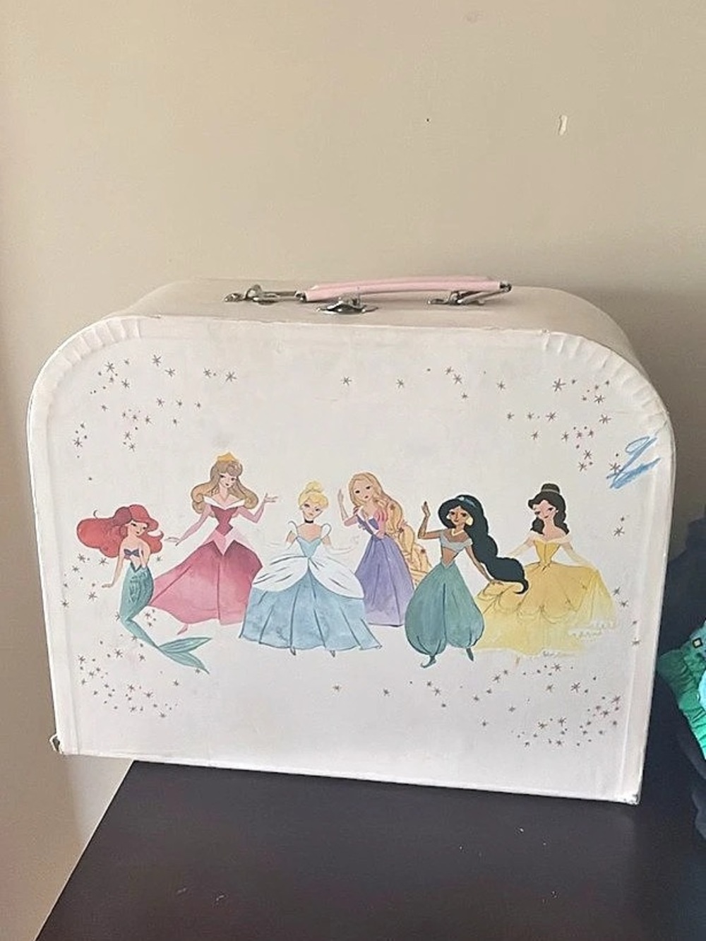Disney Princess Tin Tea Set Pink & White
